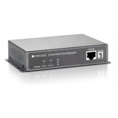 POE EXTENDER LEVEL ONE POR-0202 PoE-PLUS 2 PUERTOS