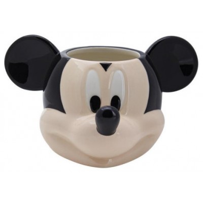 Paladone Mickey Shaped Mug tazón Negro, Crema de color Universal 1 pieza(s) (Espera 4 dias)