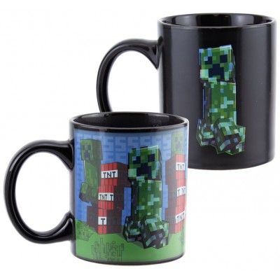 Paladone Minecraft Creeper Heat Change Mug tazón Multicolor Universal 1 pieza(s) (Espera 4 dias)