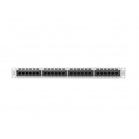 PATCH PANEL LANBERG CAT.6 UTP 24 PUERTOS 1U RACK 19" GRIS-6SX PATCH PANEL LANBERG CAT.6 UTP 24 PUERTOS 1U RACK 19" GRIS