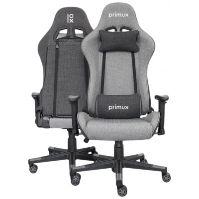 SILLA GAMING PRIMUX NIMBUS GRIS (Espera 4 dias)