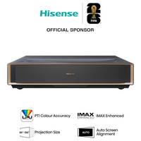 PROYECTOR LASER HISENSE PT1 4K UHD 2500 LUMENES HDR10+ SMART TV TIRO CORTO