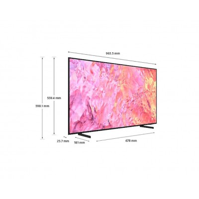 TV SAMSUNG SERIES 6 43" QLED 4K ULTRA HD GRIS