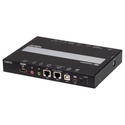 ATEN Conmutador KVM sobre IP 4K HDMI de 1 puerto con acceso compartido local/remoto (Espera 4 dias)