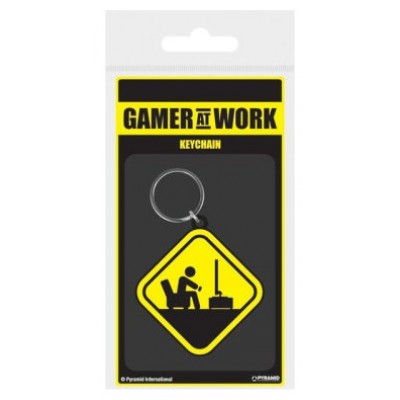 LLAVERO GAMER AT WORK SEÑAL PELIGRO PYRAMID RK38872C (Espera 4 dias)