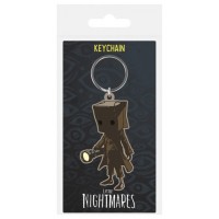 LLAVERO DE GOMA LITTLE NIGHTMARES MONO PYRAMID REDSTRING RK39346C (Espera 4 dias)