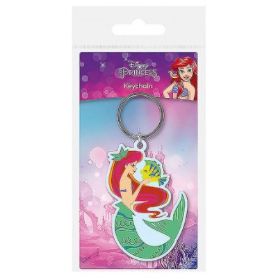 LLAVERO ARIEL Y FLOUNDER 6 CM PYRAMID REDSTRING RK39412C (Espera 4 dias)