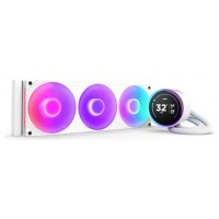 NZXT Kraken Elite 360 RGB Procesador Sistema de refrigeraci&oacute;n l&iacute;quida todo en uno 12 cm Blanco 1 pieza(s) (Espera 4 dias)