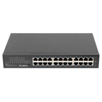 SWITCH LANBERG 24 PUERTOS GIGABIT ETHERNET RACK 19"