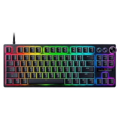 TECLADO RAZER HUNTSMAN V3 PRO LOW-PROFILE TENKEYLESS (USA) 8KHZ (RZ03-05850100-R3M1) (Espera 4 dias)