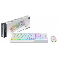 TECLADO RATON MSI VIGOR GK30 COMBO WHITE