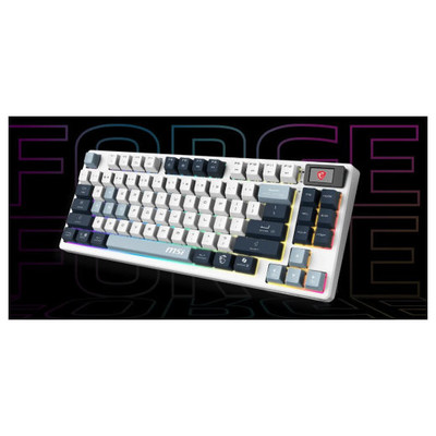 Msi Teclado FORGE GK600 TKL W SKY ES BT-SX13 Msi Teclado FORGE GK600 TKL W SKY ES BT