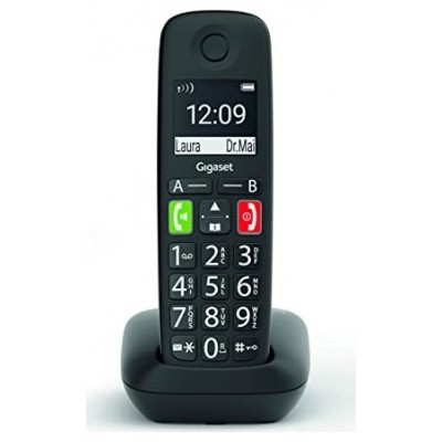 Gigaset S30852-H2901-D201 teléfono Teléfono DECT/analógico Identificador de llamadas Negro (Espera 4 dias)