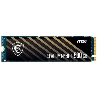 MSI Spatium M450 PCIe 4.0 NVMe M.2 500GB V1 PCI Express 4.0 3D NAND (Espera 4 dias)