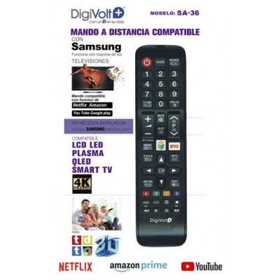 Mando Tv Compatible Samsung Y Otras Tvs "mando