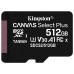 MEMORIA MICRO SD 512GB KINGSTON CANVAS SELECT PLUS (Espera 4 dias)