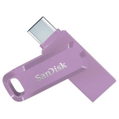 SanDisk Ultra Dual Drive Go USB 128GB unidad flash USB USB Type-A / USB Type-C 3.2 Gen 1 (3.1 Gen 1) Lavanda (Espera 4 dias)