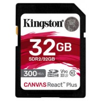 Kingston Technology Canvas React Plus 32 GB SD UHS-II Clase 10 (Espera 4 dias)