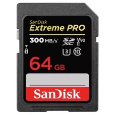 SanDisk Extreme PRO 64 GB SDXC UHS-II Clase 10 (Espera 4 dias)