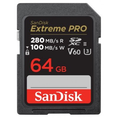 SanDisk SDSDXEP-064G-GN4IN memoria flash 64 GB SDXC UHS-II Clase 10 (Espera 4 dias)