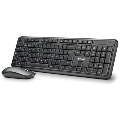 TECLADO + RATON WIRELESS SERENITY KIT NGS (Espera 4 dias)