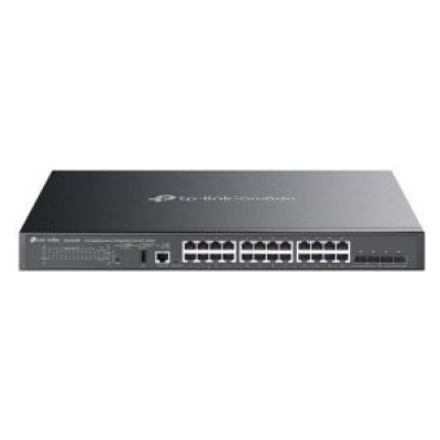 TP-Link SG5428XMPP switch Gestionado L3 Gigabit Ethernet (10/100/1000) Energía sobre Ethernet (PoE) Negro (Espera 4 dias)-SX283 TP-Link SG5428XMPP switch Gestionado L3 Gigabit Ethernet (10/100/1000) Energía sobre Ethernet (PoE) Negro (Espera 4 dias)