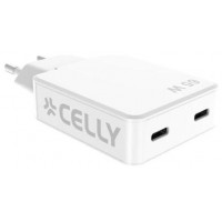 Celly Cargador  2 Usb-C 65w