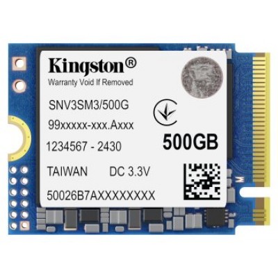 Kingston Technology 500G NV3 M.2 2230 NVMe SSD (Espera 4 dias)