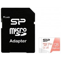 SP MicroSDXC 128GB Clase 10 V30 A1