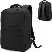 MOCHILA COMPACT BACKPACK 15.6"" NEGRO SUBBLIM (Espera 4 dias)