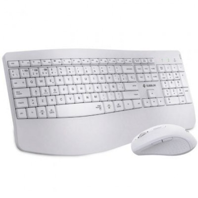 TECLADO + RATON OFFICE PROWAVE WIRELESS BLANCO SUBBLIM (Espera 4 dias)