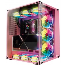 TALIUS PC Gaming Xperience Cronos Orchid I5 10400F/32GB RGB/SSD 480GB/VGA 1030 2GB/Skadi 240 RGB