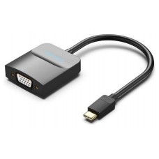 ADAPTADOR CONVERSOR USB-C A VGA/H NEGRO VENTION (Espera 4 dias)