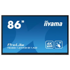 iiyama PROLITE Pantalla plana para señalización digital 2,18 m (86") LED Wifi 400 cd / m² 4K Ultra HD Negro Pantalla táctil Procesador incorporado Android 11 16/7 (Espera 4 dias)