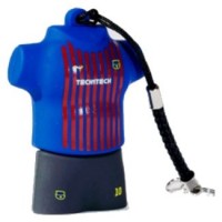 PENDRIVE TECH1TECH-CAMISETA AZUL-GRANA 32GB