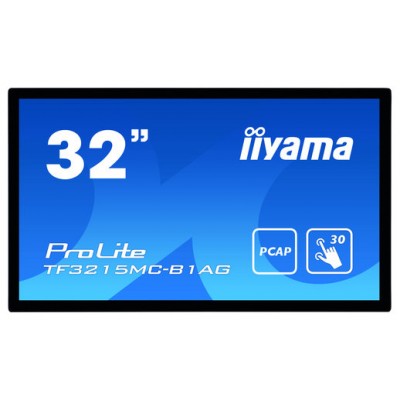 iiyama ProLite TF3215MC-B1 monitor pantalla táctil 81,3 cm (32") 1920 x 1080 Pixeles Single-touch Quiosco Negro (Espera 4 dias)