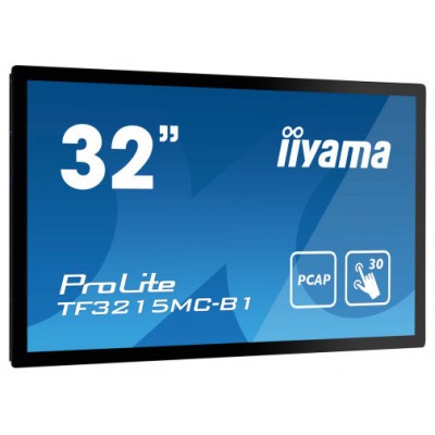 iiyama ProLite TF3215MC-B2 pantalla para PC 80 cm (31.5") 1920 x 1080 Pixeles Full HD LED Pantalla táctil Quiosco Negro (Espera 4 dias)