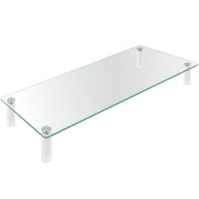 Tooq TQMR061 Soporte elevador monitores vidrio