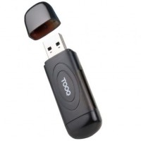 LECTOR TARJETAS USB-A 3.0 SD/TF NEGRO TOOQ TQR-3002B
