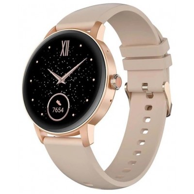 Celly Smartwatch Redondo Funcion Llamada Rosa