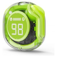 AURICULARES GEMBIRD TWST-01-G TRANSPARENTES VERDE BT