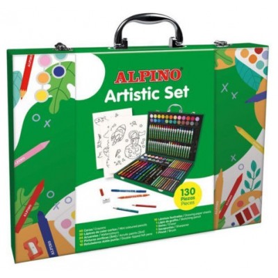 SET ARTISTIC 130 PIEZAS ALPINO UA000570 (Espera 4 dias)