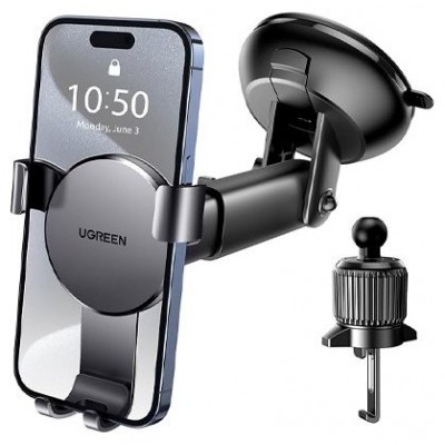 Ugreen 60990B soporte Tel&eacute;fono m&oacute;vil/smartphone Negro (Espera 4 dias)