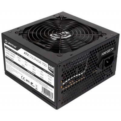 Fuente De Alimentacion Unykach Atx Courage Ii 750w Pfc