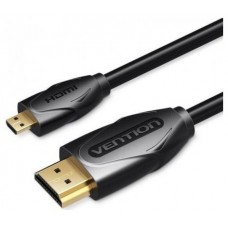 CABLE HDMI/M A MICRO HDMI/M 1 M AWG34 NEGRO VENTION (Espera 4 dias)