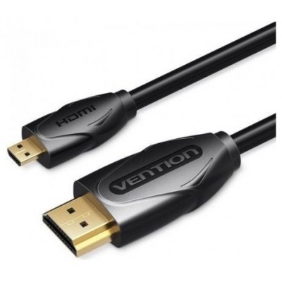 CABLE HDMI/M A MICRO HDMI/M 1 M AWG34 NEGRO VENTION (Espera 4 dias)