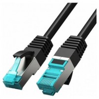 CABLE DE RED LATIGUILLO RJ45 CAT.5E FTP AWG26 2 M NEGRO/AZUL VENTION (Espera 4 dias)