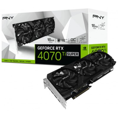 VGA GEFORCE RTX 4070 TI SUPER 16GB VERTO PNY (Espera 4 dias)