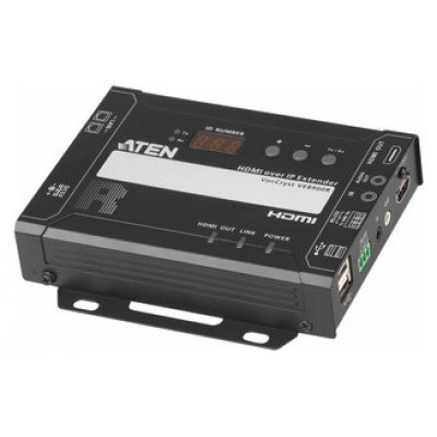 Aten VE8900R extensor audio/video Receptor AV Negro (Espera 4 dias)