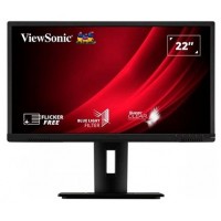 MONITOR VIEWSONIC 21.5" FHD 5MS VGA HDMI DDP USB SPEAKERS ERGONOMICO